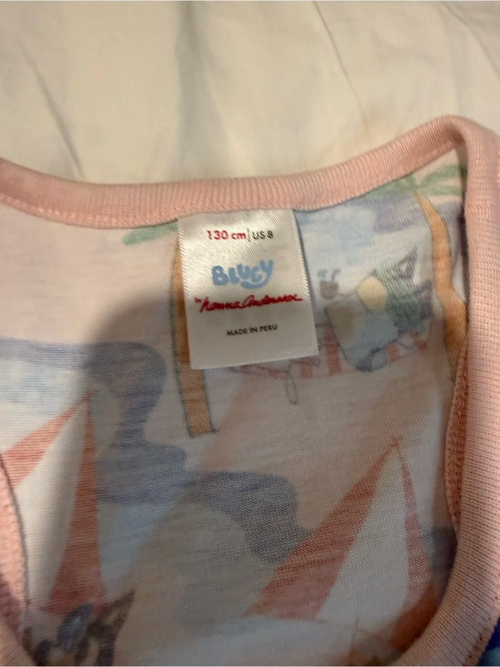 Hanna Andersson Pink Sailboat & Palm Tank Dress